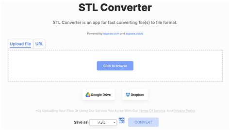 convertir stl en svg|Convertisseur de STL en SVG en ligne .